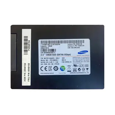 45N8155 Lenovo 128GB Multi-Level Cell SATA 6Gb/s 2.5-Inch Solid State Drive for ThinkPad T430S Series