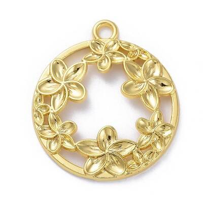 Zinc Alloy Open Back Bezel Pendants