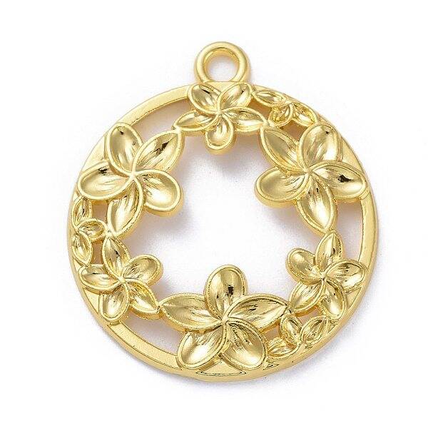 Zinc Alloy Open Back Bezel Pendants