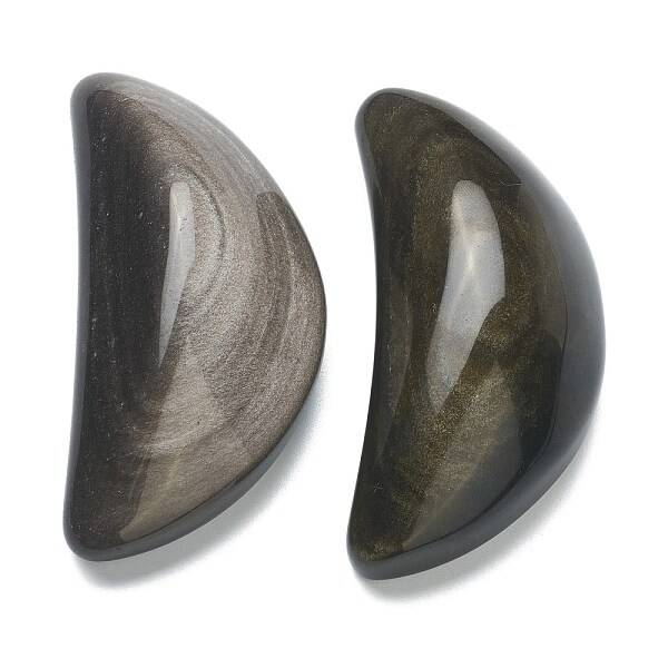 Natural Golden Sheen Obsidian Display Decorations