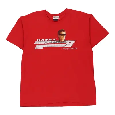 Kasey Kahne Chase Authentics Nascar T-Shirt - Large Red Cotton