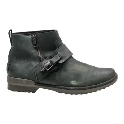 UGG Ankle Boots Grey Leather Womens UK 8