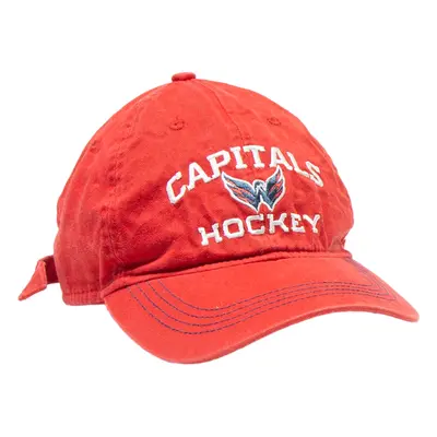 REEBOK NHL Capitals Hockey Mens Baseball Cap Red ONE SIZE