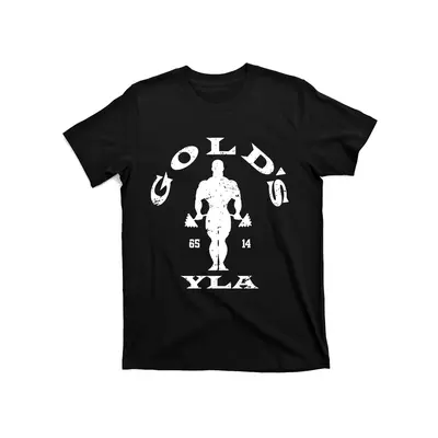 Men's G. O. L. D. S Gym X Youngla Graphic Black Friday Men's and Women's T-shirt Gift, Comfy cotton, crew neck, Short sleeve,...