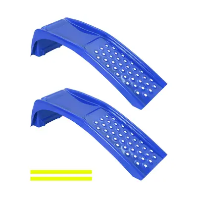 Garvee Heavy Duty 8 Inch Lift Sturdy Steel Car Ramps, 8000 lbs Capacity – Vehicle Service Ramps for Cars, Trucks, SUVs – ...