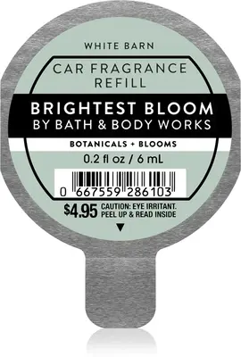 Bath & Body Works Brightest Bloom car air freshener refill 6ml