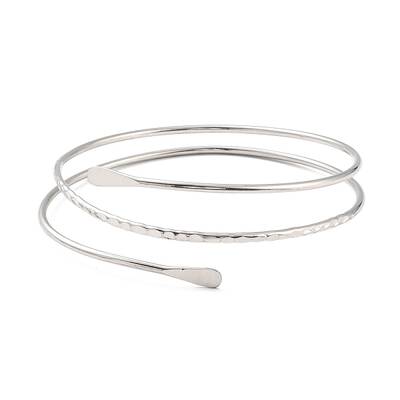 Wire Wrap Upper Arm Cuff Band