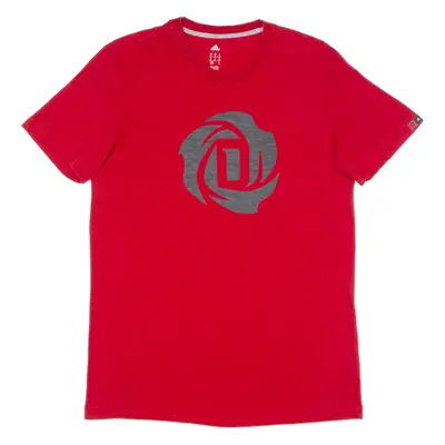 ADIDAS Derrick Rose Mens T-Shirt Red USA Crew Neck M