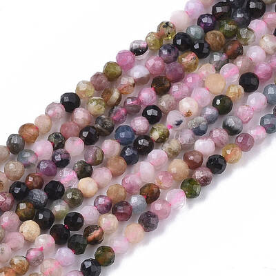 Natural Tourmaline Beads Strands