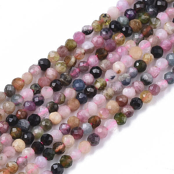 Natural Tourmaline Beads Strands