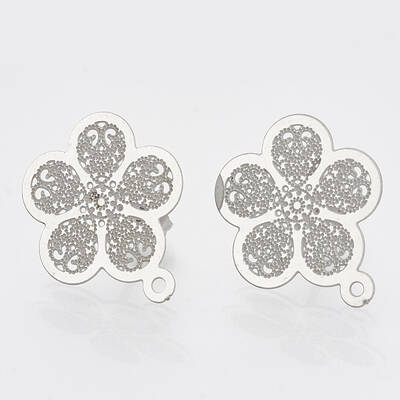 Non-Tarnish 304 Stainless Steel Stud Earring Findings