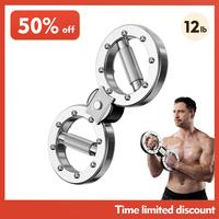 【90%positive feedback】S.Y. Home & Outdoor Spinning Rotator Burn Machine, 12LB Arm Exercise Equipment with Adjustable Res