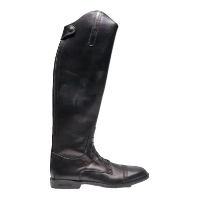 SOUBRIAC Riding Boots Black Leather Womens UK 8