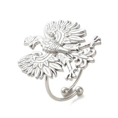 Non-Tarnish 304 Stainless Steel Open Cuff Ring