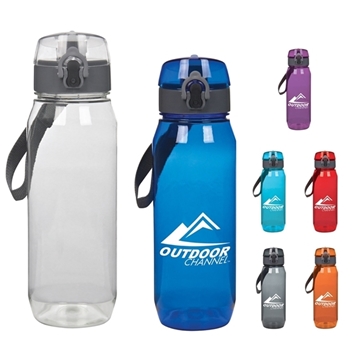 48 Custom 28 oz Trekker Tritan Water Bottle - BPA Free & Leak ...