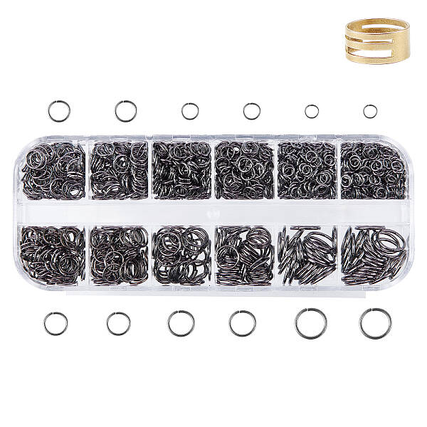 Iron Open Jump Rings