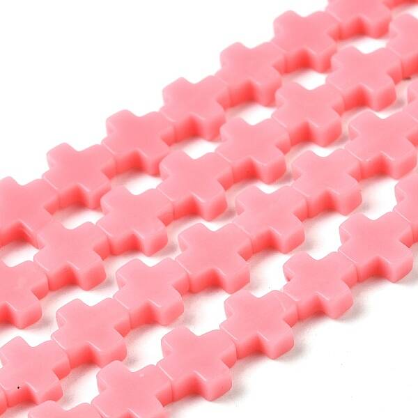 Synthetic Coral Beads Strands