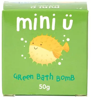 Bomba da bagno verde singola Mini-U 50 gn