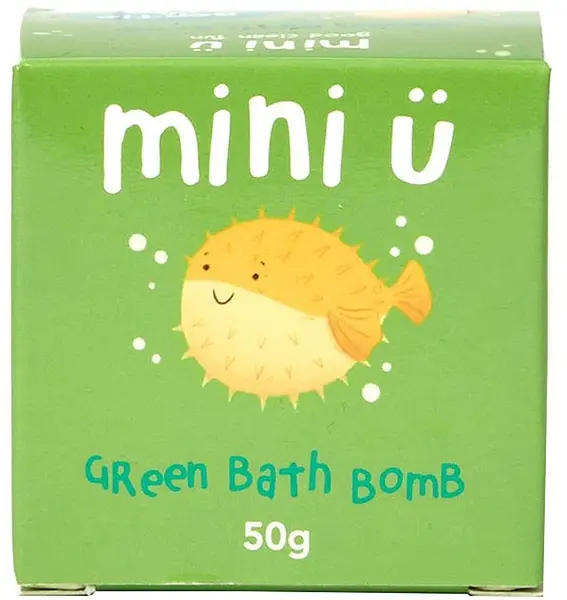 Bomba da bagno verde singola Mini-U 50 gn