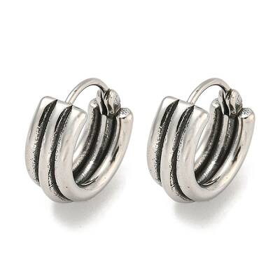 316 Surgical Stainless Steel Hoop Earrings