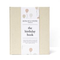 The Birthday Book | Keepsake Gift to Record Memories from Birth to 18