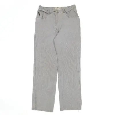ARMANI Jeans Grey Denim Relaxed Straight Womens W27 L28