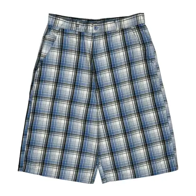 Shaka Wear Cargo Shorts - 34? Waist Blue Cotton Blend