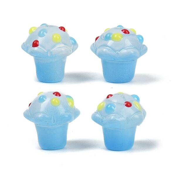 Glass Bumpy Beads