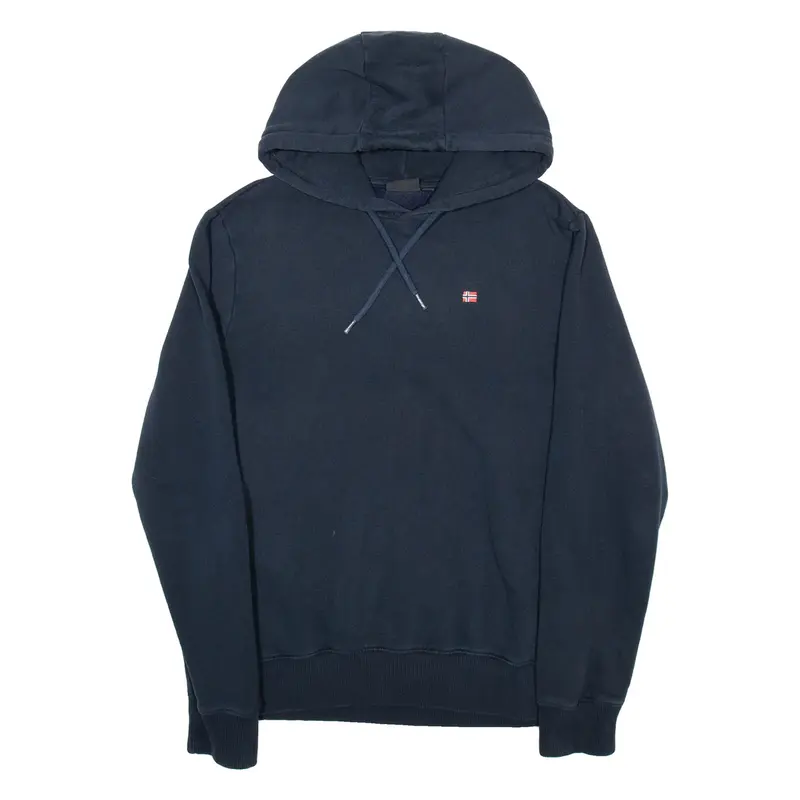 NAPAPIJRI Mens Blue Hoodie M