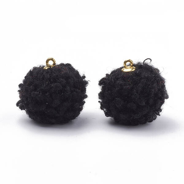 Handmade Cloth Fabric Covered Pendants