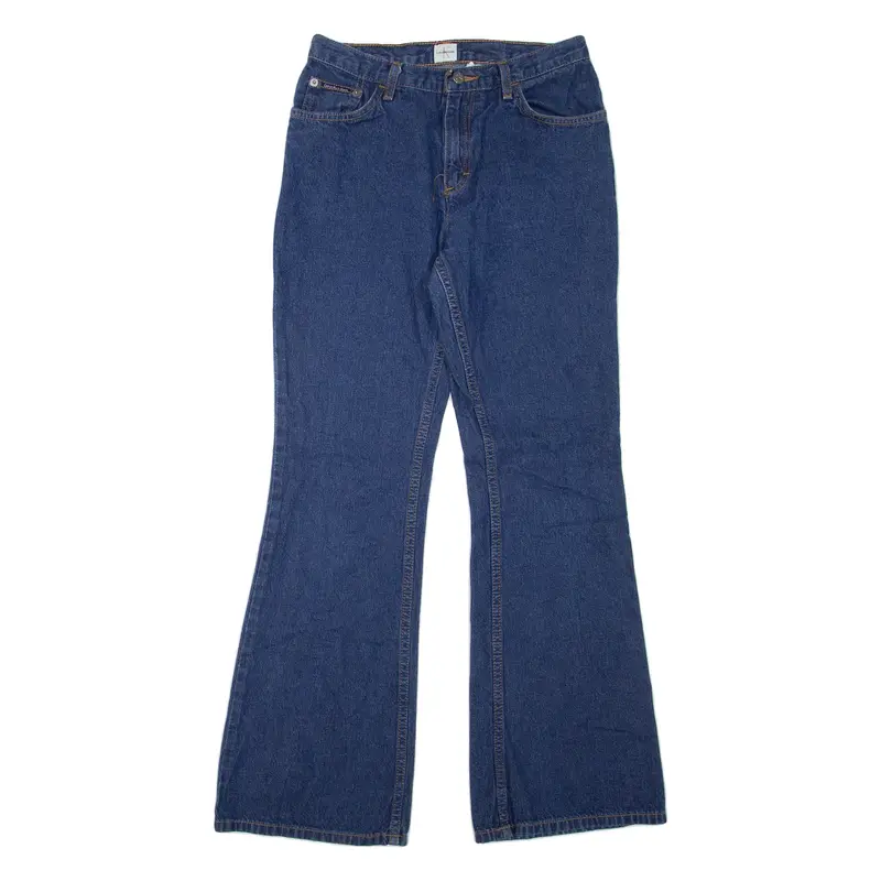 CALVIN KLEIN JEANS Womens Jeans Blue Regular Bootcut W26 L30