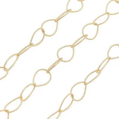 Brass Hollow Rhombus Link Chains