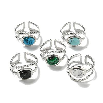 304 Stainless Steel Open Cuff Rings