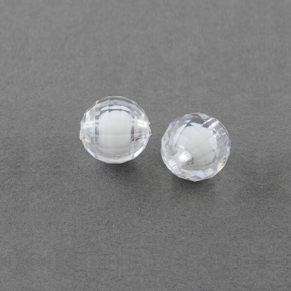 Transparent Acrylic Beads