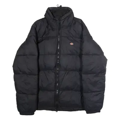 DICKIES Mens Puffer Jacket Black M