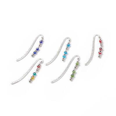Tibetan Style Alloy Bookmarks/Hairpins