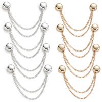 Hem Holder Scarf Buckle - Magnetic Dress Sleeve Clips  Strong Snap Tie for Shirts Decoration No-Pin Waist Cinch