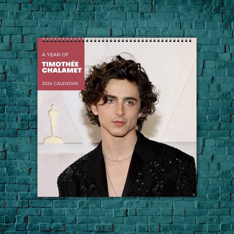 Timothe Chalamet Calendar 2024, Celebrity Calendar