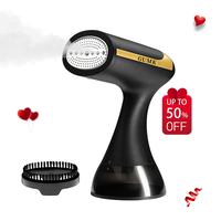 GUMK Clothes Steamer, Handheld Garment Steamer, 15s Fast Heat-up, Remove Wrinkles Quickly, for Travel, 300ml Removable Water ...