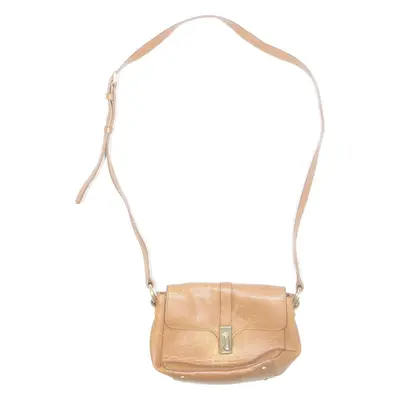 LANCASTER Womens Shoulder Bag Brown Leather