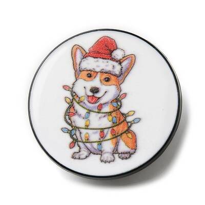 Christmas Theme Alloy Brooch