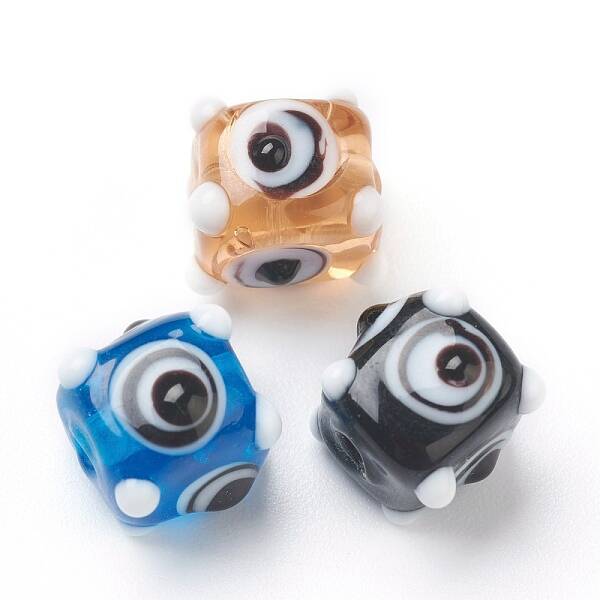 Handmade Bumpy Lampwork Beads