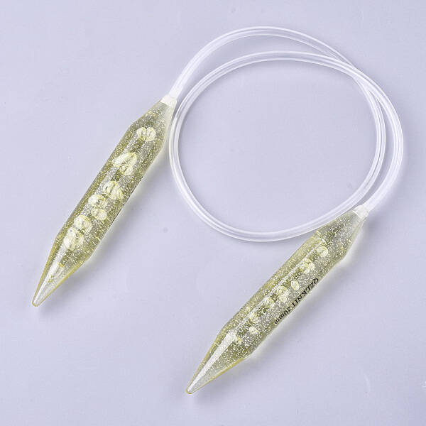 PVC Wire PC Circular Knitting Needles