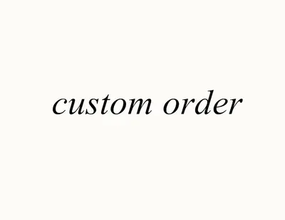 Custom order for Cory Ray