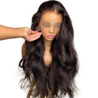Bling Hair 13x6 13x4 Transparent HD Lace Front Human Hair Wigs Body Wave Pre Plucked 360 Swiss Lace for Women 180 Density wit...