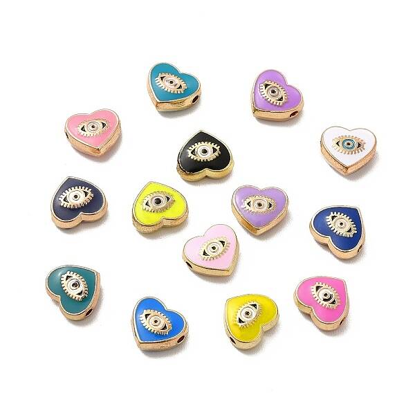 Alloy Enamel Beads