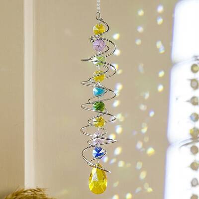 Faceted Glass Suncatchers