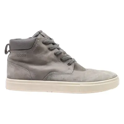 ECCO High Top Trainers Grey Synthetic Mens UK 9