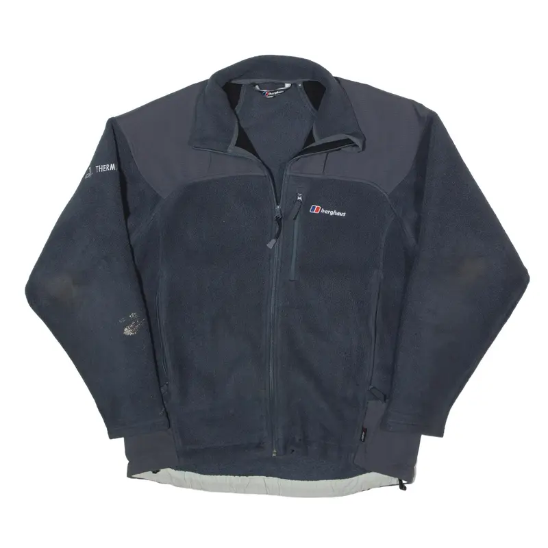 BERGHAUS Fleece Jacket Blue Mens M