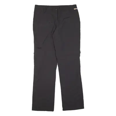 JACK WOLFSKIN Outdoor Womens Trousers Black Regular Straight W32 L30